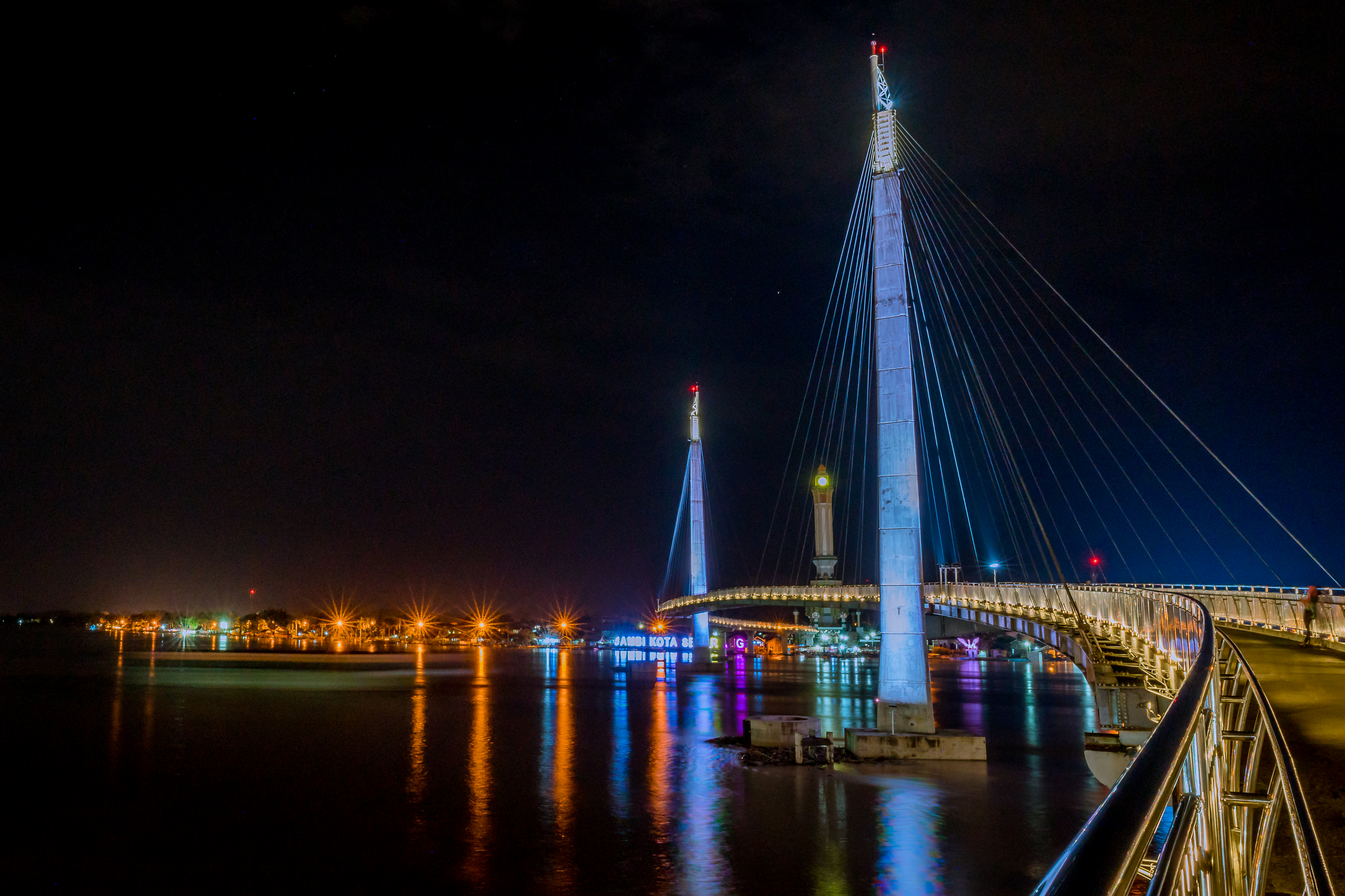Gentala Arasy Bridge, Jambi, Indonesia
