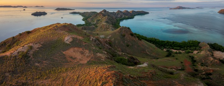 Landscapes from sailing the Komodo Islands