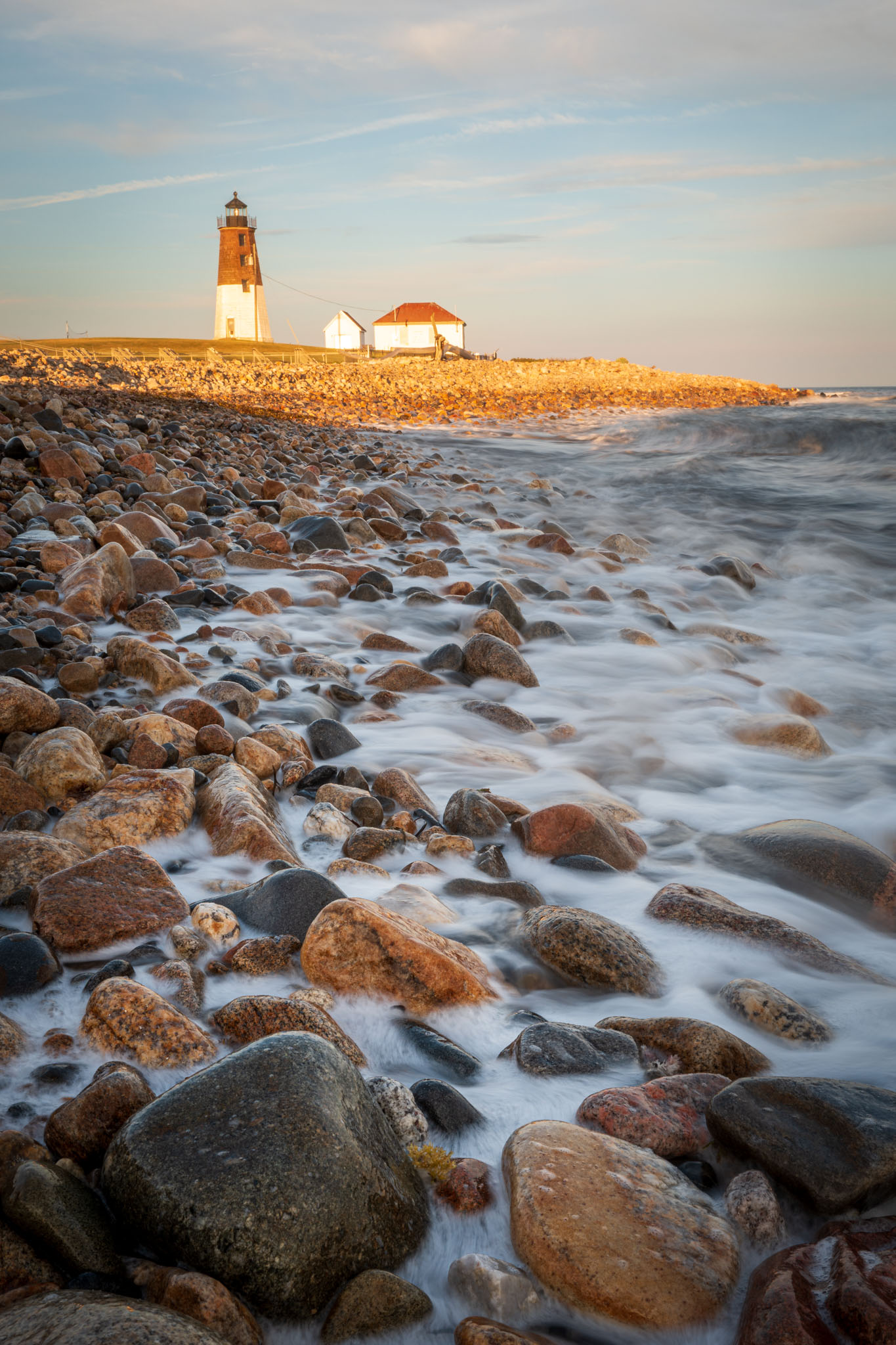 Landscapes around Point Judith Lighthouse